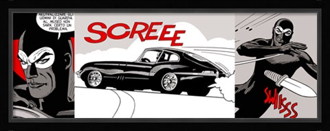 Framed Diabolik Print