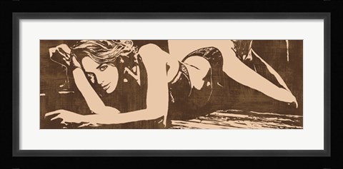 Framed Strike a  Pose Print