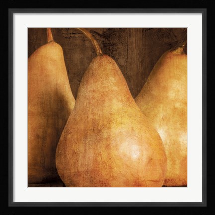 Framed Pears Print