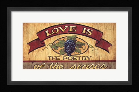 Framed Love is Print