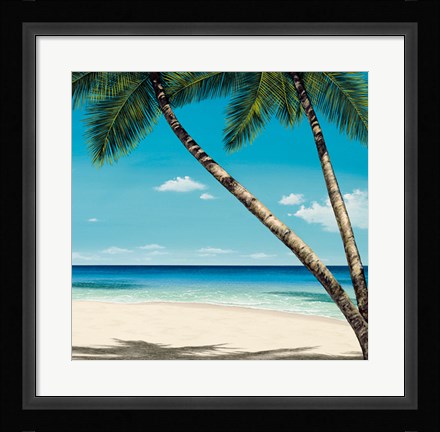 Framed Seashore Serenity II Print