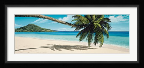 Framed Island View Print