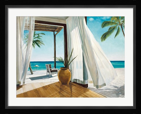 Framed Sea Breeze I Print