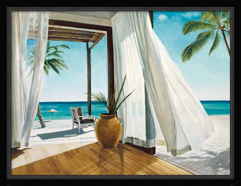 Framed Sea Breeze I Print