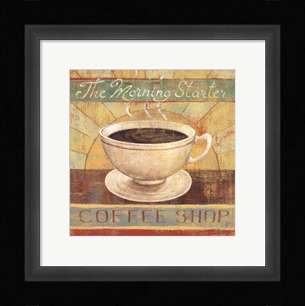 Framed Fresh Brew II Print