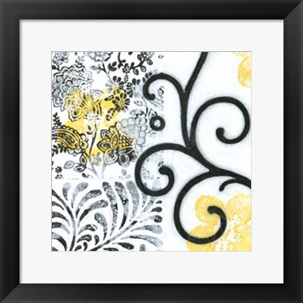 Framed Opulence II Print