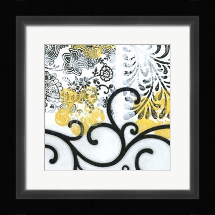 Framed Opulence IV Print