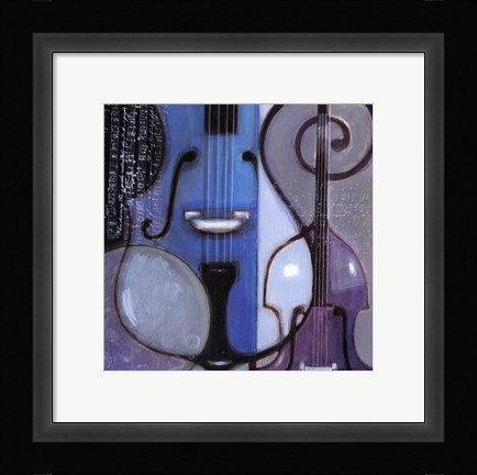 Framed Cool Jazz II Print