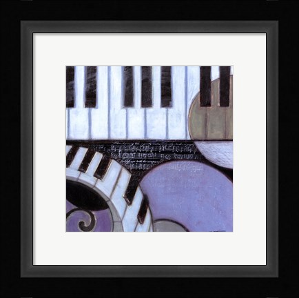 Framed Cool Jazz III Print