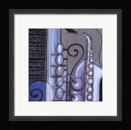 Framed Cool Jazz IV Print