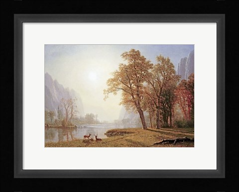 Framed Yosemite Valley Print