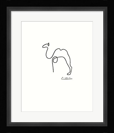 Framed Camel Print