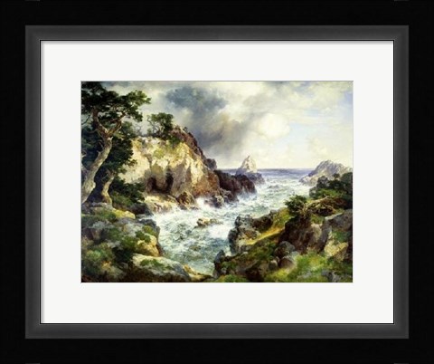 Framed Point Lobos, Monterey, California Print