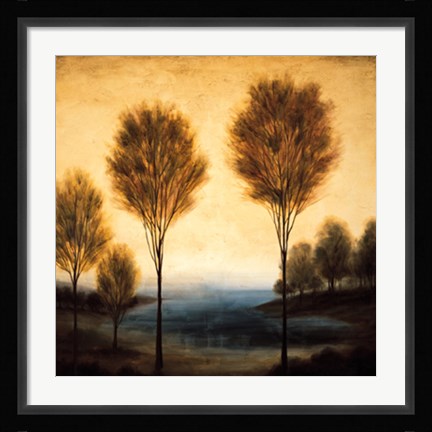 Framed Above Us Only Sky II Print