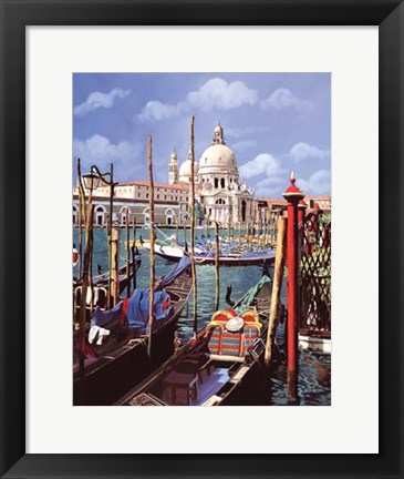 Framed Chiesa Della Salute Print