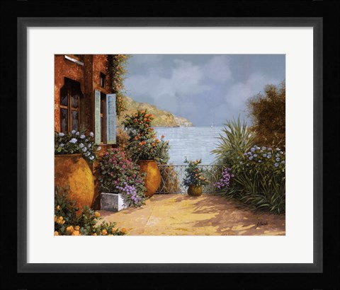 Framed Otri sulla Terrazza Print