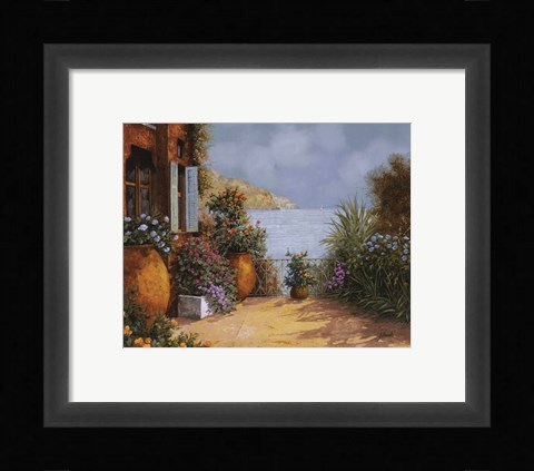 Framed Otri sulla Terrazza Print