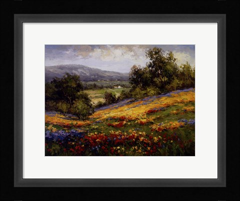 Framed Campo Di Fiore I Print