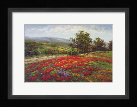 Framed Campo Di Fiore II Print