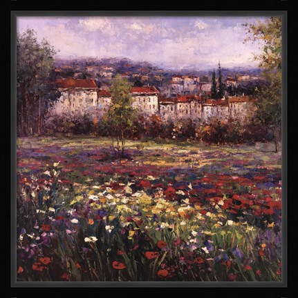 Framed Tuscan Pleasures II Print
