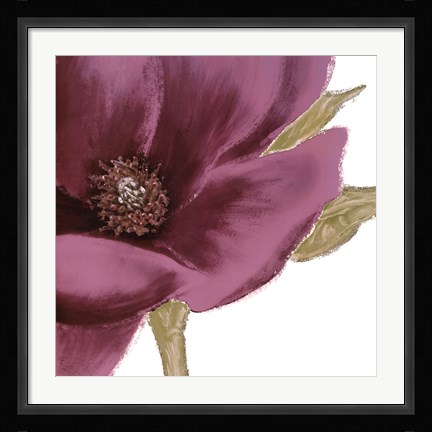 Framed Grandiflora Blush I Print