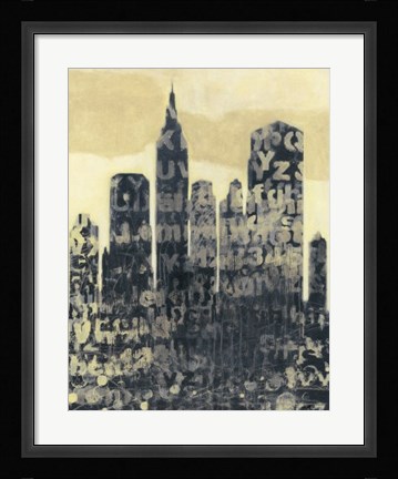 Framed Concrete I Print