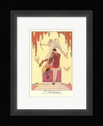 Framed L'Automne Print