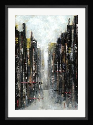 Framed Gotham I Print