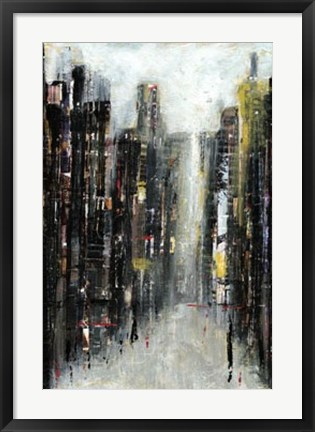 Framed Gotham II Print