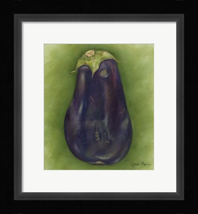 Framed Eggplant Print