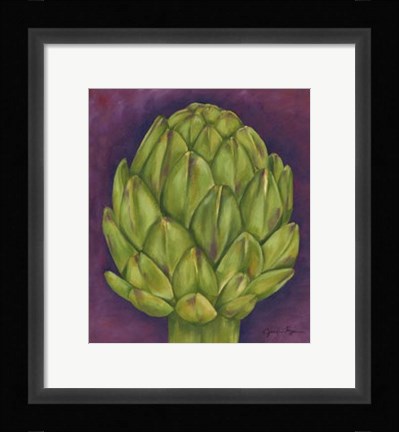 Framed Artichoke Print