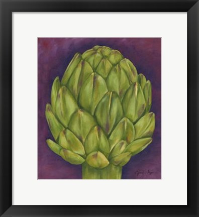 Framed Artichoke Print