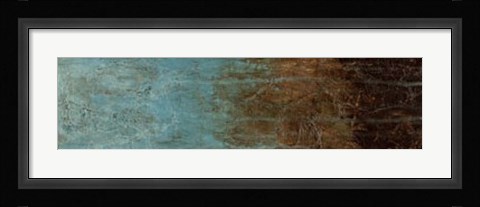 Framed Oxidized Copper I Print