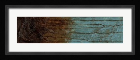 Framed Oxidized Copper IV Print