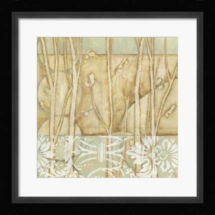 Framed Willow and Lace IV Print