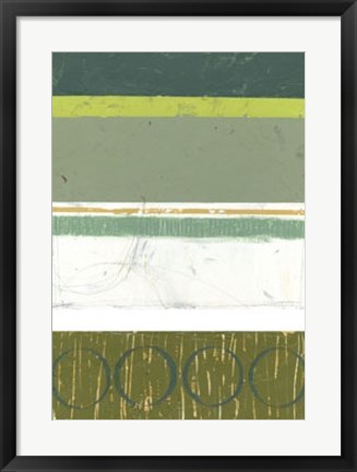 Framed Precipice II Print