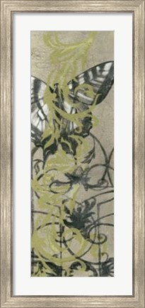 Framed Iron Butterfly I Print