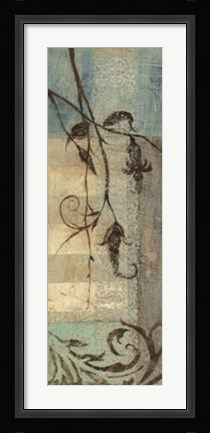 Framed Wildflower Resonance I Print