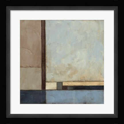 Framed Earth, Steel &amp; Sky II Print