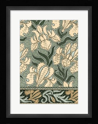Framed Garden Tapestry II Print