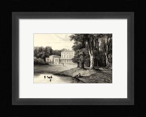 Framed View of Frogmore Print