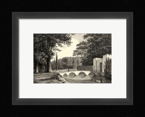 Framed View of Ditton Park Print