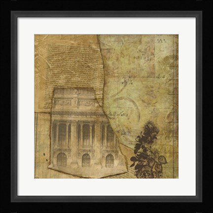 Framed Fragments II Print