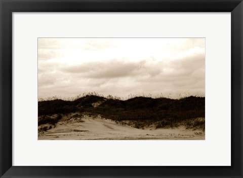 Framed Ocracoke Dune Study I Print