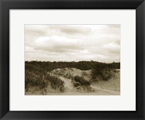 Framed Ocracoke Dune Study II Print