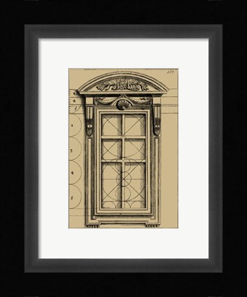Framed Palladian Window Print