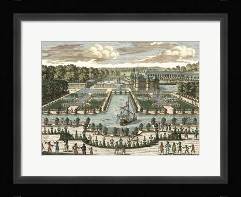 Framed View of France III Print