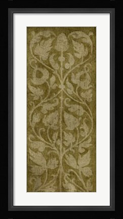 Framed Vineyard Tapestry I Print