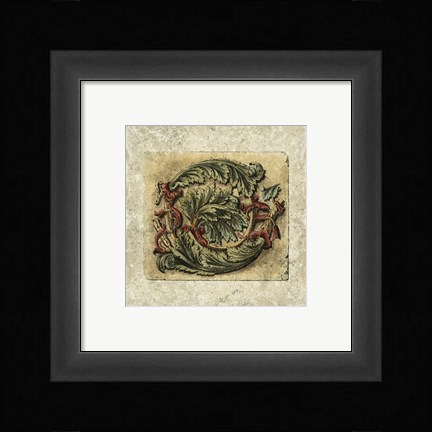 Framed Decorative Frieze III Print