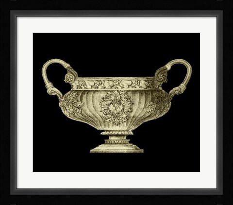 Framed Garden Antiquities I Print